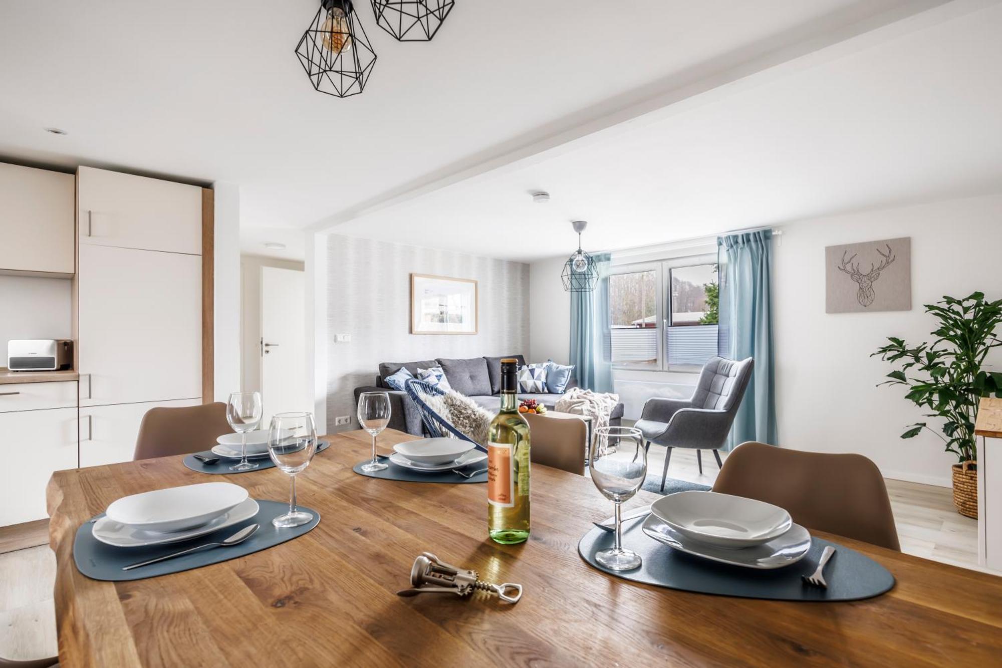 gemütliches Ferienhaus am See I überdachte Terrasse I 2 SZ I Strand fussläufig Joachimsthal Exterior foto